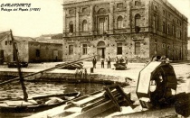 Il Palazzo del Cavallera. Oggia Andrea lo occupa a piano terra